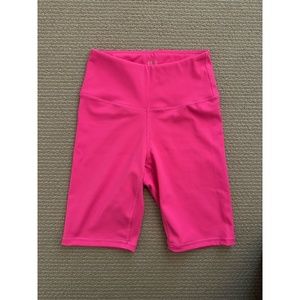 NWT: IVL Collective Hot Pink Bike Shorts Size 4